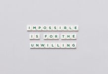 It is hard, does not mean, it is impossible